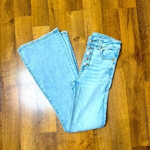 American Eagle Super High Rise Flare 0